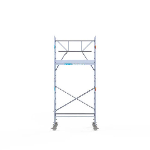 Alumiiniumtellingud 90х190 5,2 m töökõrgus* Carbon koos kokkupandavate piiretega ühel küljel