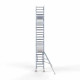 Alumiiniumtellingud 90х190 8,2 m töökõrgus* koos kokkupandavate piiretega ühel küljel Alumiiniumtellingud 90х190 8,2 m töökõrgus* koos kokkupandavate piiretega ühel küljel