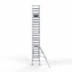 Alumiiniumtellingud 90х250 8,2 m töökõrgus* Carbon koos kokkupandavate piiretega ühel küljel