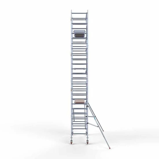 Аliumininiai pastoliai 90х250 8,2 m darbinis aukštis* su sulankstomomis apsaugomis iš 1 pusės Аliumininiai pastoliai 90х250 8,2 m darbinis aukštis* su sulankstomomis apsaugomis iš 1 pusės