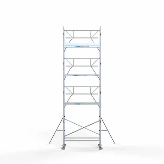 Аliumininiai pastoliai 90х250 9,2 m darbinis aukštis* su sulankstomomis apsaugomis iš 1 pusės Аliumininiai pastoliai 90х250 9,2 m darbinis aukštis* su sulankstomomis apsaugomis iš 1 pusės