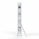 Alumiiniumtellingud 90х305 10,2 m töökõrgus* Carbon koos kokkupandavate piiretega ühel küljel Alumiiniumtellingud 90х305 10,2 m töökõrgus* Carbon koos kokkupandavate piiretega ühel küljel