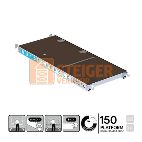 Платформа с люком 150x60 см