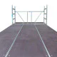 Andamios de aluminio multiplataforma plegables 190*400 cm, 6 peldaños Andamios de aluminio multiplataforma plegables 190*400 cm, 6 peldaños