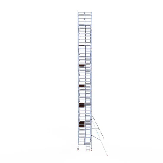 Alumiiniumtellingud koos treppidega 135х250 14,2 m töökõrgus* Alumiiniumtellingud koos treppidega 135х250 14,2 m töökõrgus*