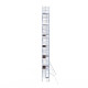 Alumiiniumtellingud koos treppidega 135х250 14,2 m töökõrgus* Alumiiniumtellingud koos treppidega 135х250 14,2 m töökõrgus*