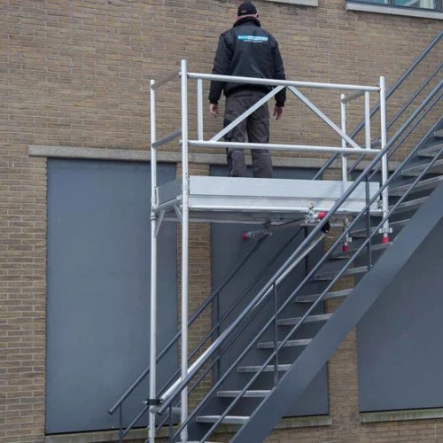 Alumiiniumtornid treppidele