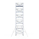 Aliumininiai pastoliai 135х250 12,2 m darbinis aukštis* su liftu saulės baterijoms - Solarlift, Safeguard Aliumininiai pastoliai 135х250 12,2 m darbinis aukštis* su liftu saulės baterijoms - Solarlift, Safeguard