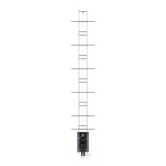 Aliumininiai pastoliai 135х250 12,2 m darbinis aukštis* su liftu saulės baterijoms - Solarlift, Safeguard Aliumininiai pastoliai 135х250 12,2 m darbinis aukštis* su liftu saulės baterijoms - Solarlift, Safeguard