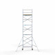 Aluminum scaffold tower 75х190 9,2m working height* Aluminum scaffold tower 75х190 9,2m working height*