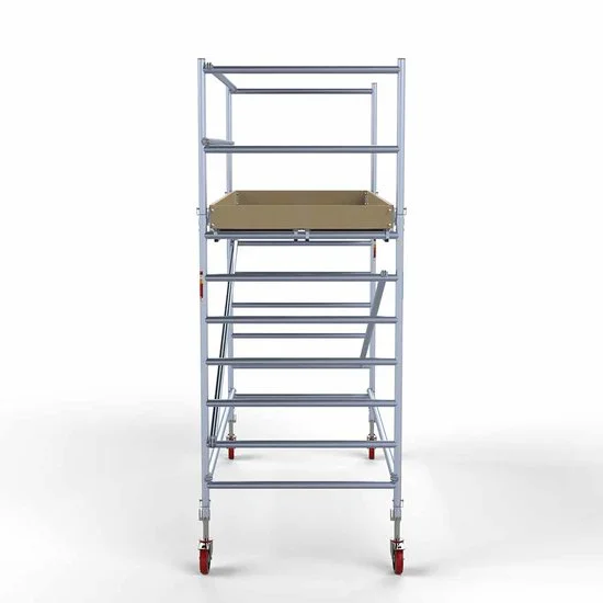 Алюминиевая башня 135х305 4,2 м рабочая высота* с карбоновой платформой