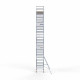 Alumīnija tornis 135х190 cm 12,2m darba augstums* ar oglekļa platformu Alumīnija tornis 135х190 cm 12,2m darba augstums* ar oglekļa platformu