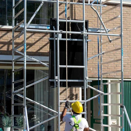 Alumiiniumtellingud päikesepaneelide tõstmiseks 135х250 8,2 m töökõrgus* Alumiiniumtellingud päikesepaneelide tõstmiseks 135х250 8,2 m töökõrgus*