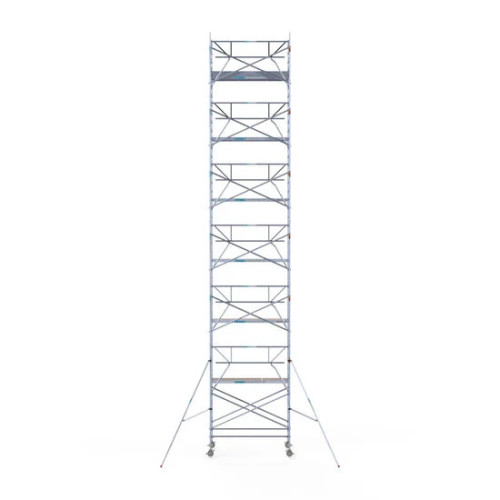 Solar scaffold Aluminum scaffold tower 135х250 14,2m working height, including Solar lift