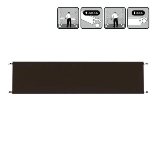 Platvorm ilma luugita 250x60 cm