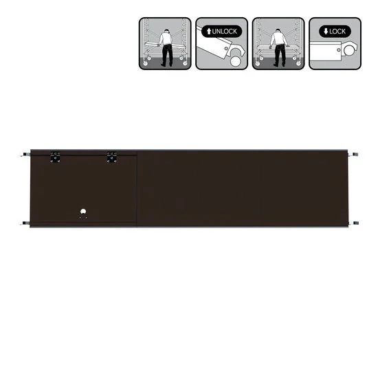 Platvorm luugiga 250x60 cm Platvorm luugiga 250x60 cm