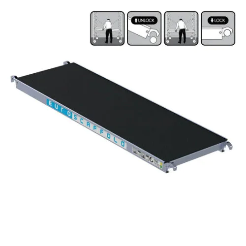 Карбонавая платформа без люка 190x60 см