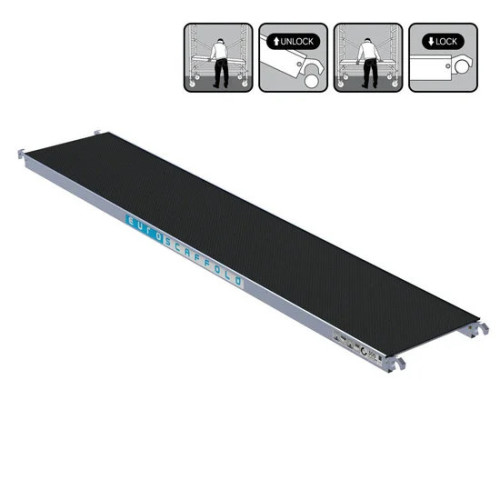 Süsinikplatvorm ilma luugita 305x60 cm