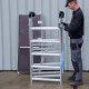 Kokkupandav alumiiniumtelling / maalripukk Compact 1 3 m töökõrgus*