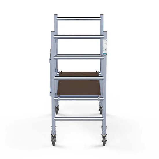 Kokkupandav alumiiniumtelling / maalripukk Compact 1 3 m töökõrgus* Kokkupandav alumiiniumtelling / maalripukk Compact 1 3 m töökõrgus*