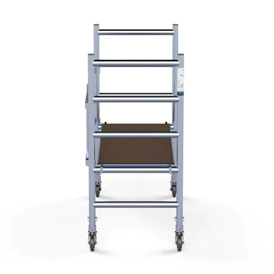 Kokkupandav alumiiniumtelling / maalripukk Compact 1 3 m töökõrgus* Kokkupandav alumiiniumtelling / maalripukk Compact 1 3 m töökõrgus*