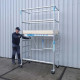 Kokkupandav alumiiniumtelling / maalripukk Compact 1+2 3,5 m töökõrgus* Kokkupandav alumiiniumtelling / maalripukk Compact 1+2 3,5 m töökõrgus*