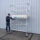 Kokkupandav alumiiniumtelling / maalripukk Compact 1+2 3,5 m töökõrgus*