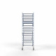 Torre con barandilla de 2 lados 135х250 5,2 m altura de trabajo* Carbon Torre con barandilla de 2 lados 135х250 5,2 m altura de trabajo* Carbon