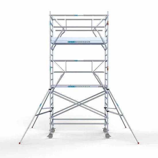 Torre con barandilla de 2 lados 135х250 6,2 m altura de trabajo* Carbon Torre con barandilla de 2 lados 135х250 6,2 m altura de trabajo* Carbon