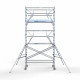 Torre con barandilla de 2 lados 135х250 6,2 m altura de trabajo* Carbon Torre con barandilla de 2 lados 135х250 6,2 m altura de trabajo* Carbon