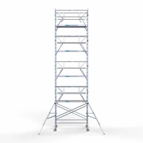 Alumiiniumtellingud 135х250 10,2 m töökõrgus* Carbon koos kokkupandavate piiretega mõlemal poolel