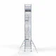 Alumiiniumtellingud 135х250 10,2 m töökõrgus* koos kokkupandavate piiretega mõlemal poolel