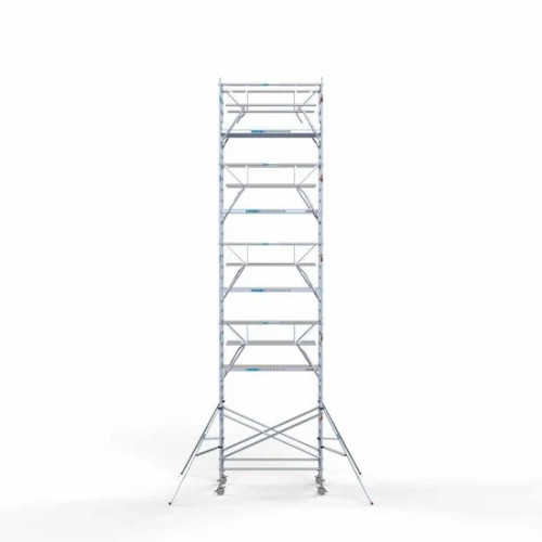 Alumiiniumtellingud 135х250 11,2 m töökõrgus* Carbon koos kokkupandavate piiretega mõlemal poolel