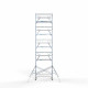 Alumiiniumtellingud 135х250 11,2 m töökõrgus* koos kokkupandavate piiretega mõlemal poolel Alumiiniumtellingud 135х250 11,2 m töökõrgus* koos kokkupandavate piiretega mõlemal poolel
