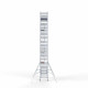 Alumiiniumtellingud 135х250 13,2 m töökõrgus* Carbon koos kokkupandavate piiretega mõlemal poolel Alumiiniumtellingud 135х250 13,2 m töökõrgus* Carbon koos kokkupandavate piiretega mõlemal poolel