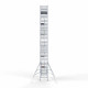 Alumiiniumtellingud 135х250 14,2 m töökõrgus* Carbon koos kokkupandavate piiretega mõlemal poolel Alumiiniumtellingud 135х250 14,2 m töökõrgus* Carbon koos kokkupandavate piiretega mõlemal poolel