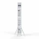 Alumiiniumtellingud 135х250 14,2 m töökõrgus* koos kokkupandavate piiretega mõlemal poolel Alumiiniumtellingud 135х250 14,2 m töökõrgus* koos kokkupandavate piiretega mõlemal poolel