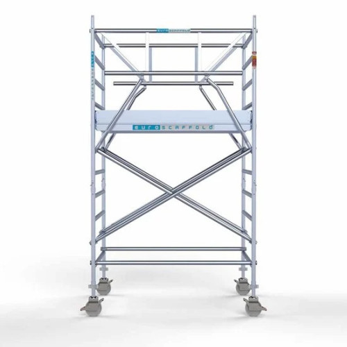 Alumiiniumtellingud 135х190 4,2 m töökõrgus* koos kokkupandavate piiretega mõlemal poolel