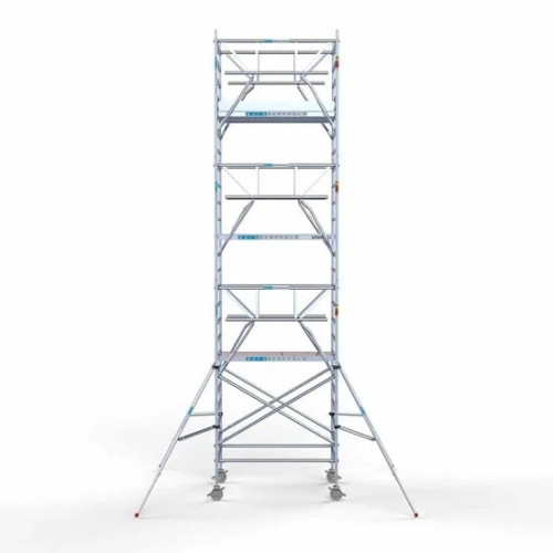 Alumiiniumtellingud 135х190 8,2 m töökõrgus* koos kokkupandavate piiretega mõlemal poolel