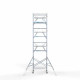 Alumiiniumtellingud 135х190 9,2 m töökõrgus* Carbon koos kokkupandavate piiretega mõlemal poolel Alumiiniumtellingud 135х190 9,2 m töökõrgus* Carbon koos kokkupandavate piiretega mõlemal poolel