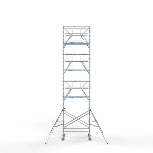 Alumiiniumtellingud 135х190 9,2 m töökõrgus* koos kokkupandavate piiretega mõlemal poolel