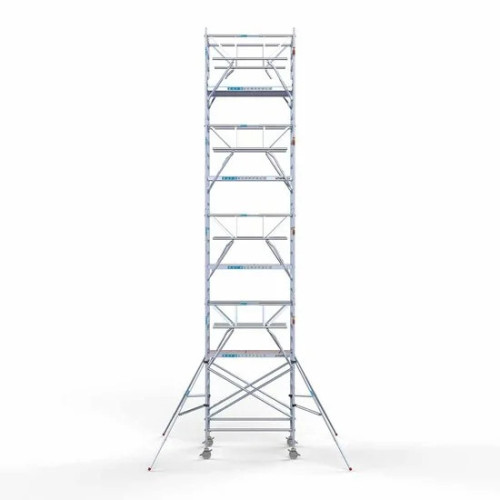 Alumiiniumtellingud 135х190 10,2 m töökõrgus* Carbon koos kokkupandavate piiretega mõlemal poolel