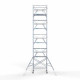 Alumiiniumtellingud 135х190 10,2 m töökõrgus* koos kokkupandavate piiretega mõlemal poolel Alumiiniumtellingud 135х190 10,2 m töökõrgus* koos kokkupandavate piiretega mõlemal poolel