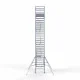 Alumiiniumtellingud 135х190 10,2 m töökõrgus* koos kokkupandavate piiretega mõlemal poolel Alumiiniumtellingud 135х190 10,2 m töökõrgus* koos kokkupandavate piiretega mõlemal poolel