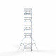 Alumiiniumtellingud 135х190 11,2 m töökõrgus* Carbon koos kokkupandavate piiretega mõlemal poolel Alumiiniumtellingud 135х190 11,2 m töökõrgus* Carbon koos kokkupandavate piiretega mõlemal poolel