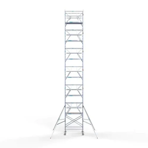 Alumiiniumtellingud 135х190 14,2 m töökõrgus* koos kokkupandavate piiretega mõlemal poolel