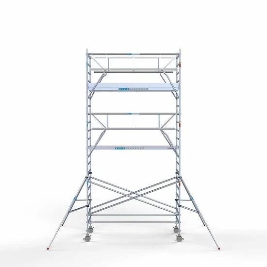 Torre con barandilla de 2 lados 135х305 7,2 m altura de trabajo* Carbon Torre con barandilla de 2 lados 135х305 7,2 m altura de trabajo* Carbon