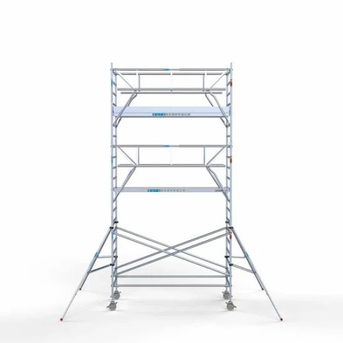 Alumiiniumtellingud 135х305 7,2 m töökõrgus* koos kokkupandavate piiretega mõlemal poolel