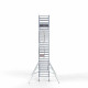 Alumiiniumtellingud 135х305 9,2 m töökõrgus* Carbon koos kokkupandavate piiretega mõlemal poolel Alumiiniumtellingud 135х305 9,2 m töökõrgus* Carbon koos kokkupandavate piiretega mõlemal poolel