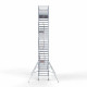 Alumiiniumtellingud 135х305 10,2 m töökõrgus* Carbon koos kokkupandavate piiretega mõlemal poolel Alumiiniumtellingud 135х305 10,2 m töökõrgus* Carbon koos kokkupandavate piiretega mõlemal poolel